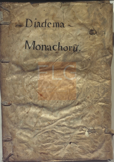 [Diadema monachorum] / Smaragdus, [S. XIV]. Encuadernaci�n