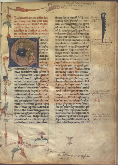 [Variarum libri XII]] / [Magnus Aurelius Cassiodorus], [S. XIV]. Fol. 1r