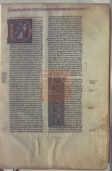 [Biblia latina], [ca. 1250]. Fol. 3r
