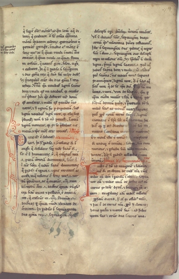 [Commentaria in libros Veteris Testamenti], [S. XIII]. Fol. 2r