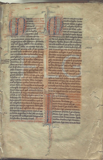 [Novum Testamentum], [S. XIII]. Fol. 1r