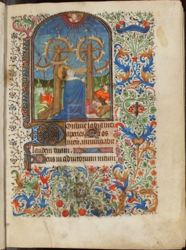 Libro de Horas. [Manuscrito], [Siglo XV] Fol. 1r
