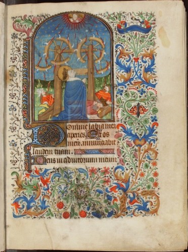 Libro de Horas. [Manuscrito], [Siglo XV] Fol. 1r