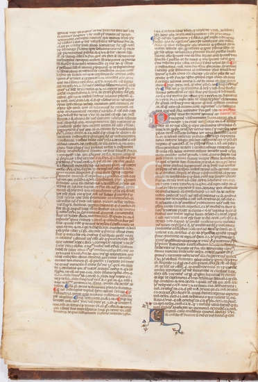 Novella D. Johannis Andree super [primo]-secundo libro decretales, [S. XV]. Fol. 3v