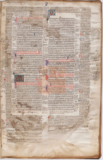 [Decretum Gratiani], [S. XIII, ex. - XIV, in.]. Fol. 4r