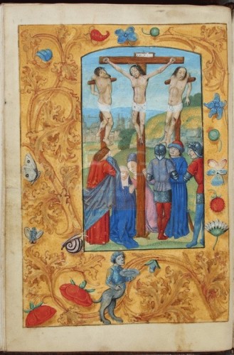 [Horae Beatae Mariae cum calendario] [Manuscrito], [S. XV, ex.] Fol. 13v