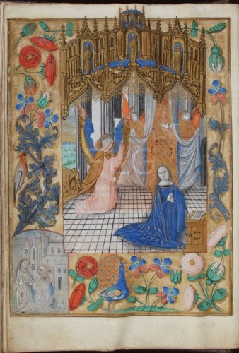 [Horae Beatae Mariae cum calendario] [Manuscrito], [S. XVI, in.] Fol. 13v
